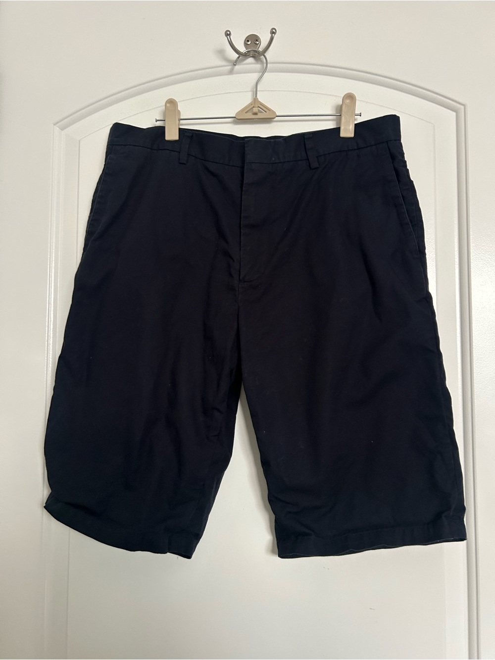 COS Men's Black Classic 100% Cotton Shorts size 34 chic preppy minimalist